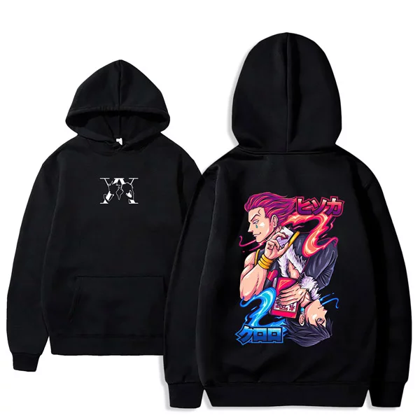 hoodie anime hunter x hunter maroc Hisoka capuchon