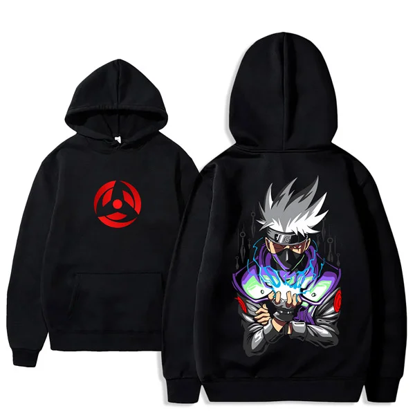 hoodie anime naruto maroc Kakashi Hatake capuchon