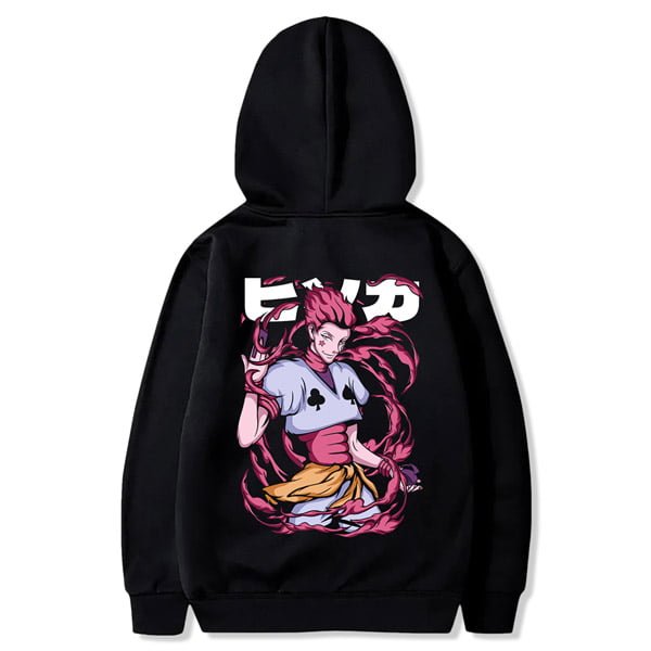 hoodie anime hunter x hunter maroc hisoka capuchon