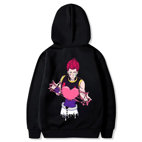 hoodie anime hunter x hunter maroc hisoka capuchon