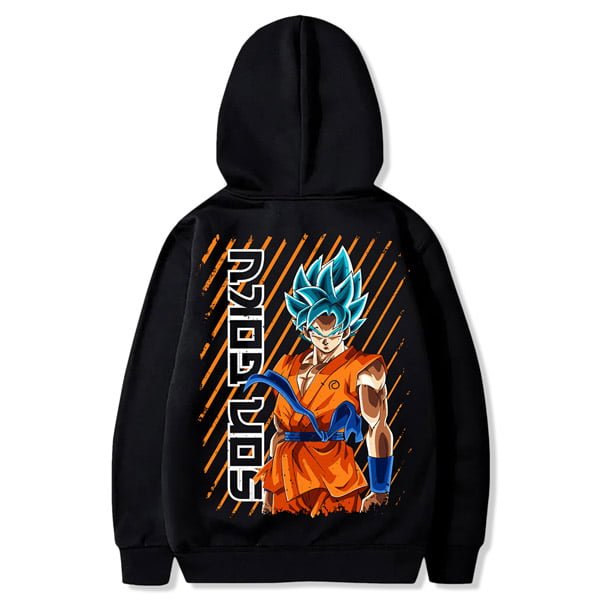 hoodie anime dragon ball maroc capuchon anime