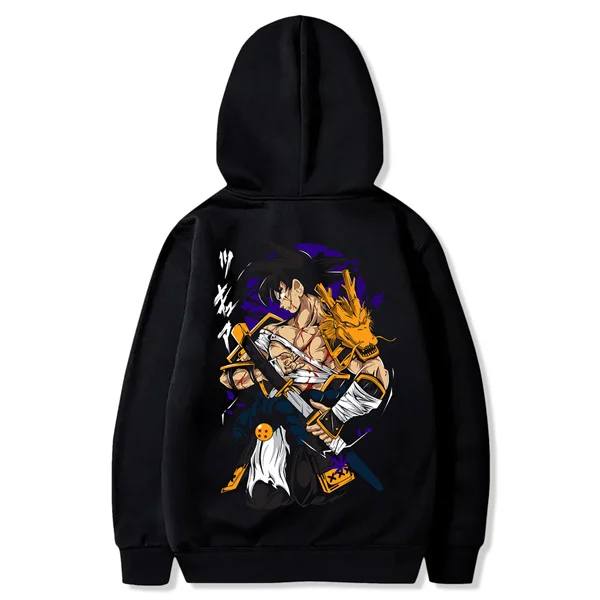 hoodie anime dragon ball maroc capuchon anime