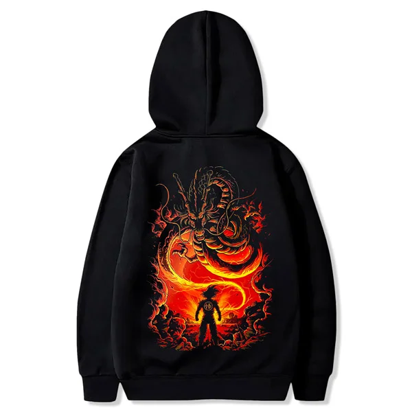 hoodie anime dragon ball maroc capuchon anime