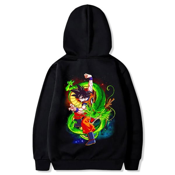 hoodie anime dragon ball maroc capuchon anime